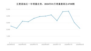 2024年3月五菱星驰销量如何？ 在SUV车型中排名怎么样？