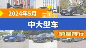 2024年5月中大型车销量排行榜，极氪001夺得冠军，第二名差距也太大了 