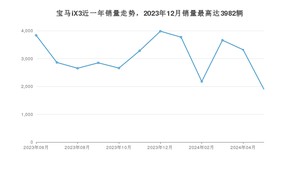 2024年5月宝马iX3销量怎么样？ 在中排名怎么样？