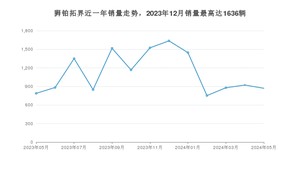 2024年5月起亚狮铂拓界销量数据发布 共卖了870台