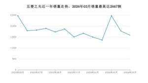 2024年5月五菱之光销量多少？ 在哪个城市卖得最好？