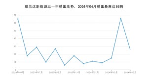 2024年5月丰田威兰达新能源销量多少？ 在哪个城市卖得最好？