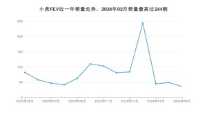 2024年5月小虎FEV销量多少？ 在哪个城市卖得最好？