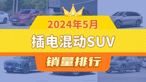 2024年5月插电混动SUV销量排行榜，宋Pro新能源夺得冠军，第二名差距也太大了 