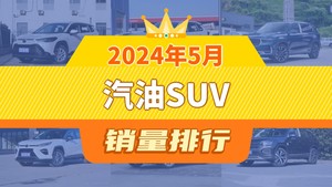 2024年5月汽油SUV销量排行榜，锋兰达夺得冠军，第二名差距也太大了 