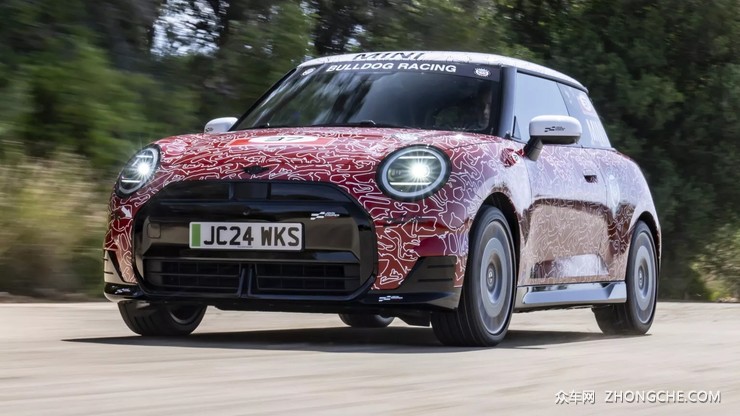 新款电动Mini John Cooper Works E即将于2024年秋季震撼上市