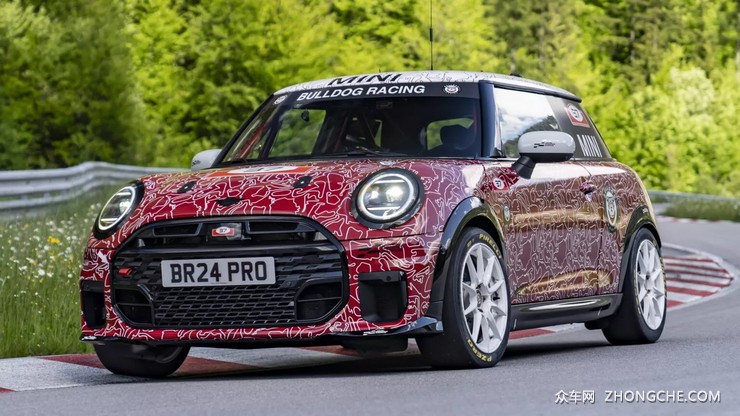 新款电动Mini John Cooper Works E即将于2024年秋季震撼上市