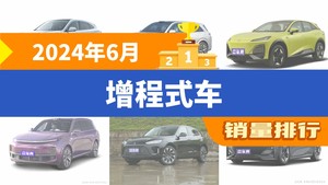 2024年6月增程式车销量解读，问界M7夺得冠军，第二名差距稍大