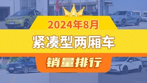 2024年8月紧凑型两厢车销量排行榜，奥迪A3屈居第三，思域成最大黑马