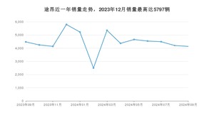 2024年9月大众途昂销量多少？ 在哪个城市卖得最好？