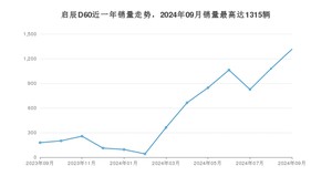 2024年9月东风启辰启辰D60销量多少？ 在哪个城市卖得最好？