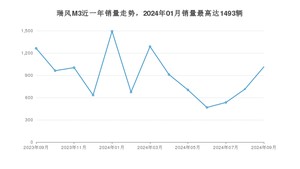 2024年9月江淮瑞风M3销量多少？ 在哪个城市卖得最好？