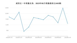 2023年10月大众威然销量多少？ 在哪个城市卖得最好？