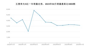 2023年10月五菱荣光S销量多少？ 在哪个城市卖得最好？