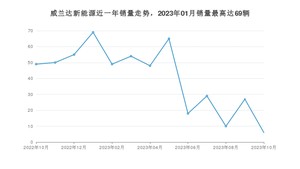 2023年10月丰田威兰达新能源销量数据发布 共卖了6台