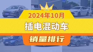 2024年10月插电混动车销量排行榜，驱逐舰05夺得冠军，第二名差距也太大了 