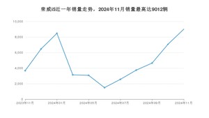 2024年11月荣威i5销量多少？ 在哪个城市卖得最好？