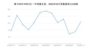 2024年11月魏牌摩卡DHT-PHEV销量怎么样？ 在20-25万中排名怎么样？