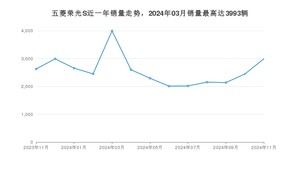 2024年11月五菱荣光S销量如何？ 在微面车型中排名怎么样？