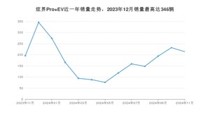 2024年11月凯翼炫界Pro EV销量多少？ 在哪个城市卖得最好？