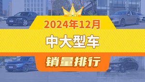 2024年12月中大型车销量排行榜，宝马5系屈居第三，极氪001成最大黑马