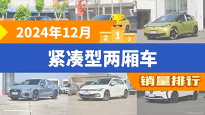 2024年12月紧凑型两厢车销量排行榜，型格位居第二，第一名你绝对想不到