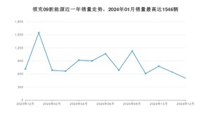 2024年12月领克09新能源销量多少？ 在哪个城市卖得最好？