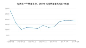 2024年12月大众迈腾销量数据发布 共卖了18281台