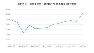 2024年12月大众帕萨特销量多少？ 在德系车中排名怎么样？