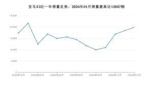 2024年12月宝马X3销量多少？ 在哪个城市卖得最好？