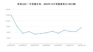 2024年12月理想L8销量多少？ 在哪个城市卖得最好？