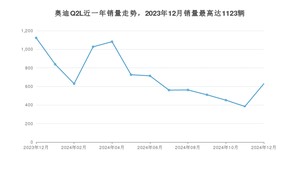 2024年12月奥迪Q2L销量怎么样？ 在中排名怎么样？