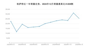 2025年1月大众帕萨特销量多少？ 在德系车中排名怎么样？