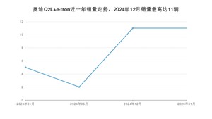 2025年1月奥迪Q2L e-tron销量数据发布 共卖了11台