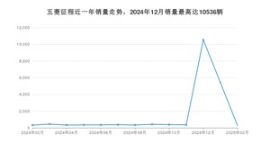 2025年2月五菱征程销量多少？ 在哪个城市卖得最好？