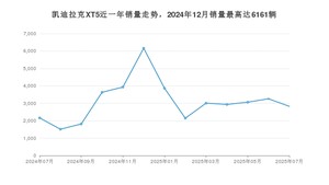 2025年7月凯迪拉克XT5销量多少？ 在哪个城市卖得最好？