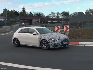 AMG A45谍照曝光 动力超300kW/尺寸加大