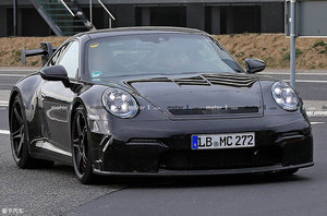 全新保时捷911 GT3路试谍照 或年底亮相