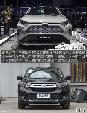 谁是城市SUV之王 全新RAV4荣放对比CR-V