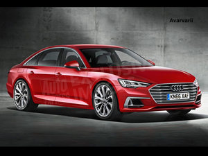 奥迪全新A6效果图曝光 预计2017年亮相