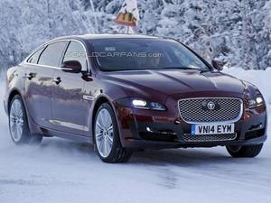 捷豹新款XJ谍照曝光 LED车灯/或3月上市