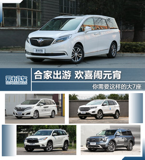 合家出游欢喜闹元宵 你需要这样的大7座