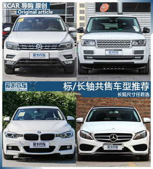 长短尺寸任君选 标/长轴共售车型推荐