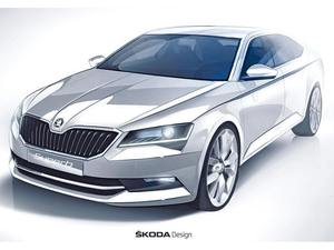 全新斯柯达速派设计图 将明年3月亮相
