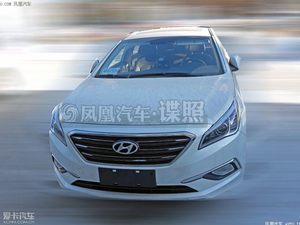 国产全新索纳塔谍照 明年一季度将上市