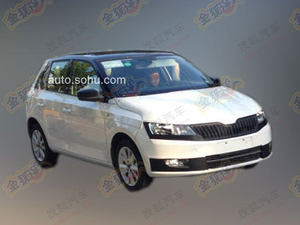 曝国产斯柯达全新晶锐谍照 更运动时尚