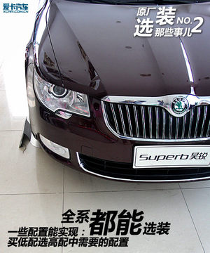 全系都能选装 原厂选装那点事之斯柯达