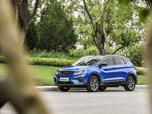 吉利缤越PHEV实拍 门槛最低的插电混SUV