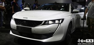 全新东风标致508L在广州车展正式亮相 