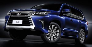 上半年雷克萨斯销量增长 LX系列惨遭“滑铁卢”